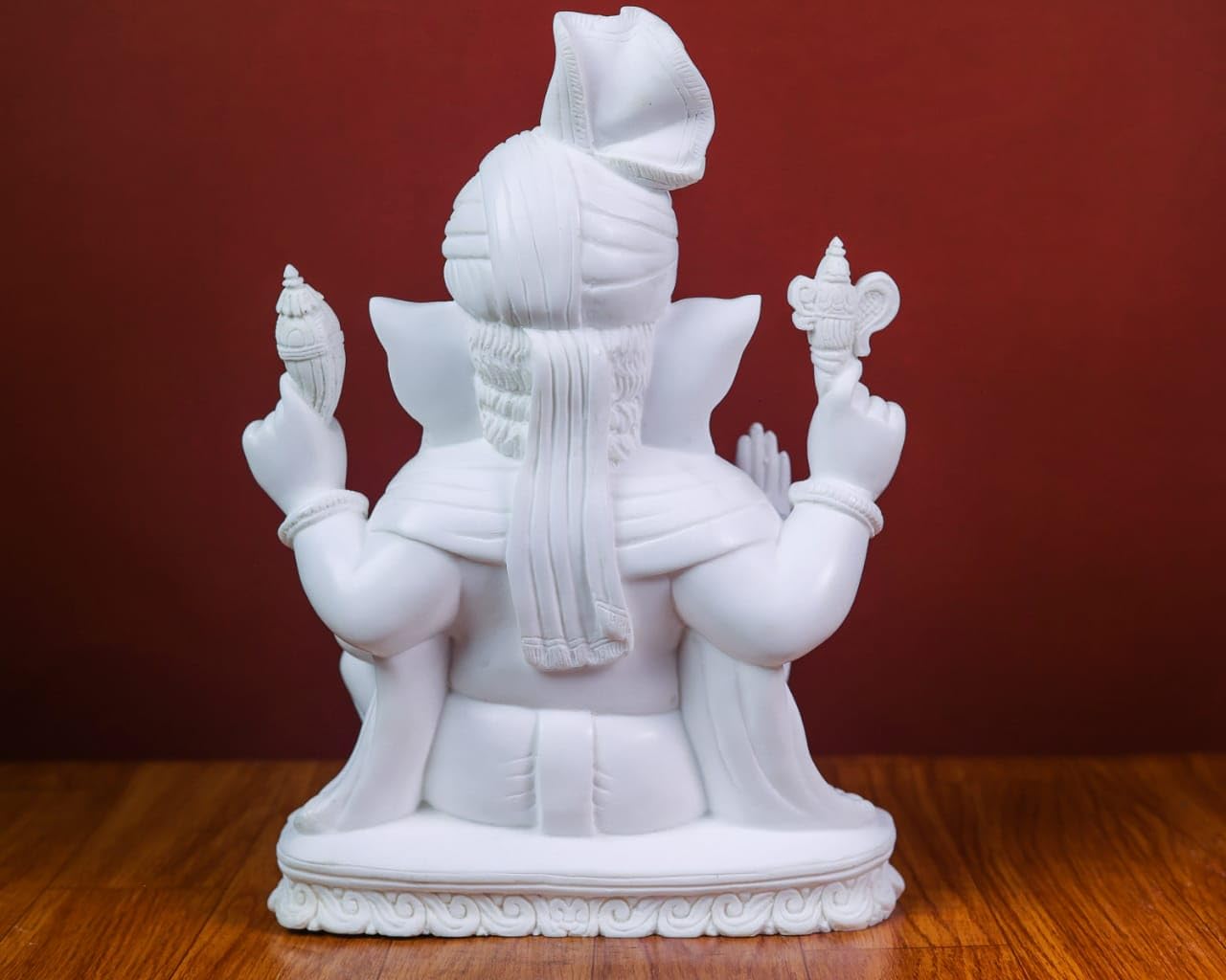 Mridaya Ganesha Statue, 30 Cm Big Cultured Marble Ganesha Statue, Ganesh Statue, Ganpati Idol, Ganapathi Idol, House Warming Gif